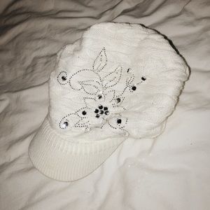 ✮ bedazzled c.c hat ✮